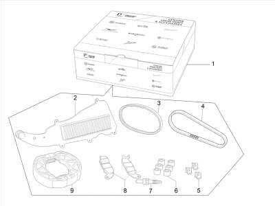 Complete wear and maintenance kit